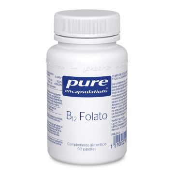 Pure® Encapsulations B12 Folato 90 pastillas