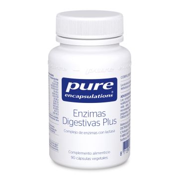 Pure® Encapsulations - Enzimas Digestivas Plus - 90 cápsulas