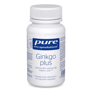 Pure® Encapsulations - Ginkgo plus - 60 cápsulas