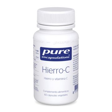 Pure® Encapsulations-  Hierro-C - 60 cápsulas